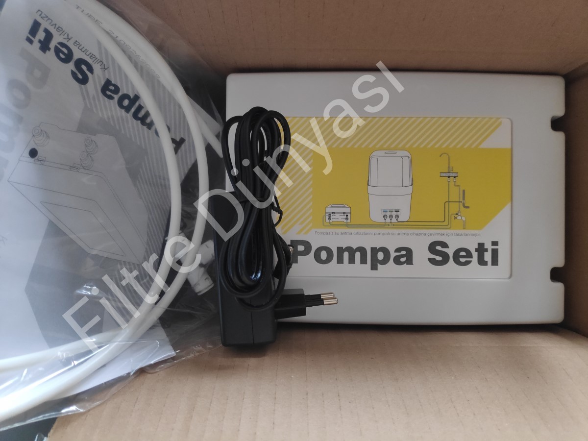 Pompasız Su Arıtma Cihazı Için Pompa Seti Reverse Osmosis Uyumlu 24v 1